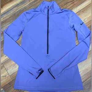 Nike Purple 1/2 Zip Women’s Medium/Small Youth Large Dri Fit